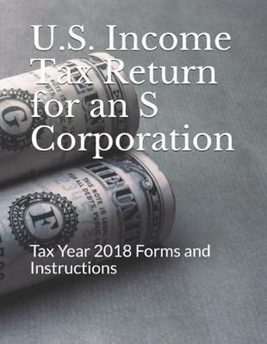 U.S. Income Tax Return for an S Corporation - cover