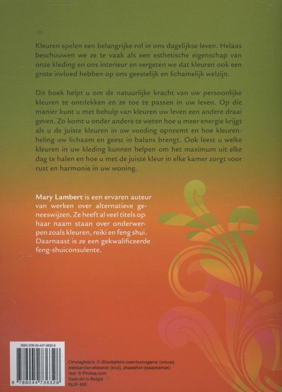 Bol Com De Positieve Energie Van Kleuren Ontdekken En Gebruiken Mary Lambert 9789044736328