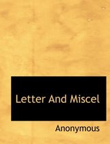 Letter and Miscel