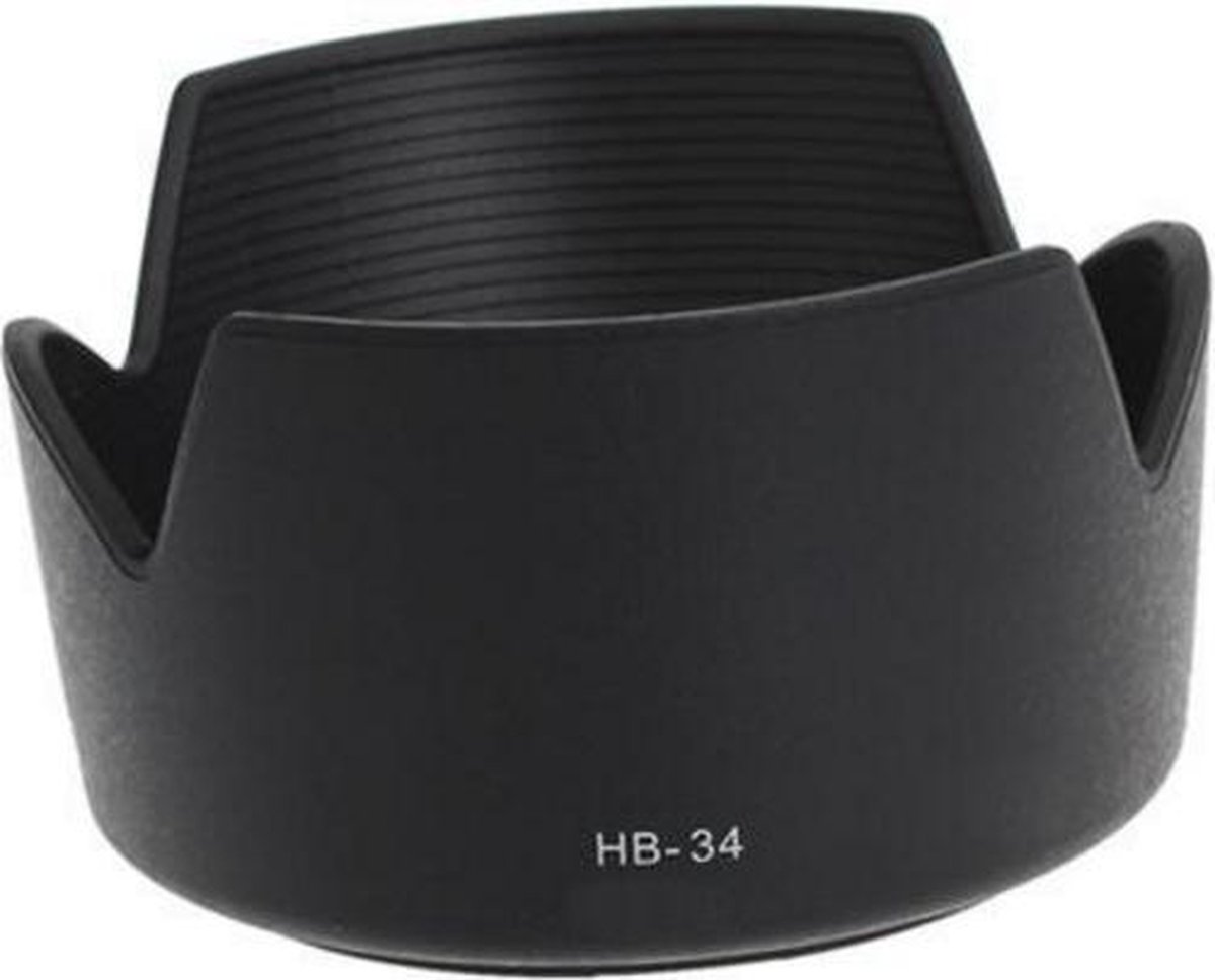 Zonnekap type HB-34 / Lenshood voor Nikon objectief (Huismerk)