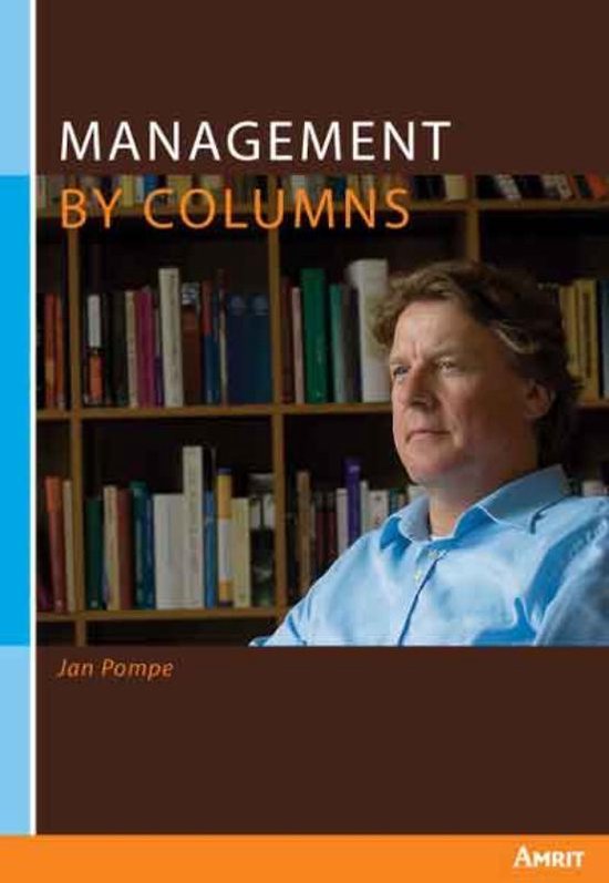 Cover van het boek 'Management by columns' van J. Pompe