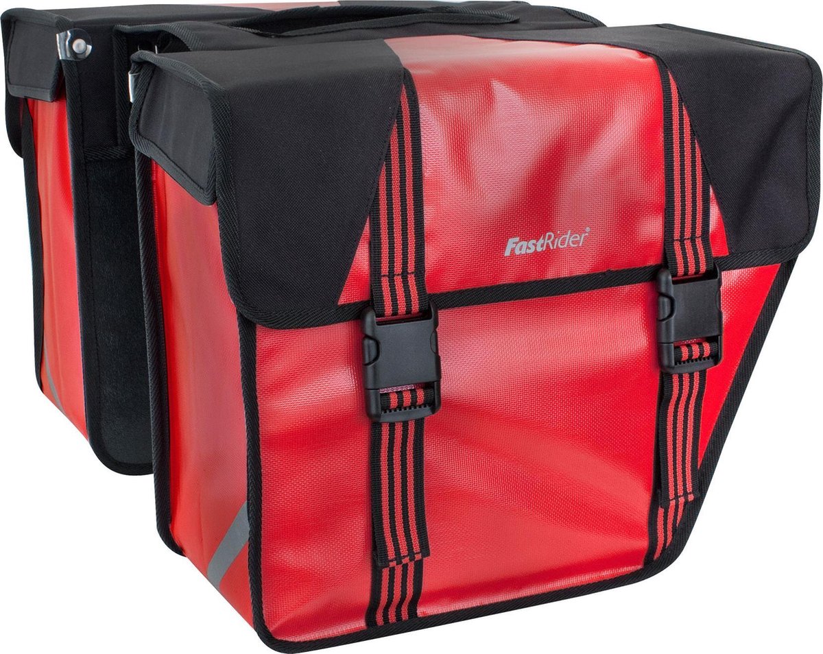 Fastrider Dubb Tas Led Trendy Dia - Rood