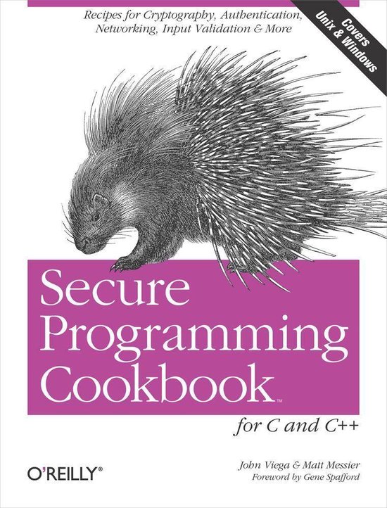Secure Programming Cookbook for C and C++ - cover