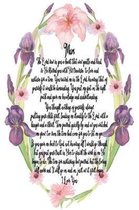 Mum I Love You - Irises Journal