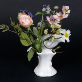 Seta Fiori - vaas - zijden bloemen - kunst boeket