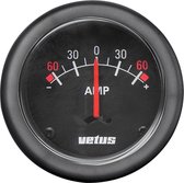 VETUS AMPB zwarte Ampèremeter