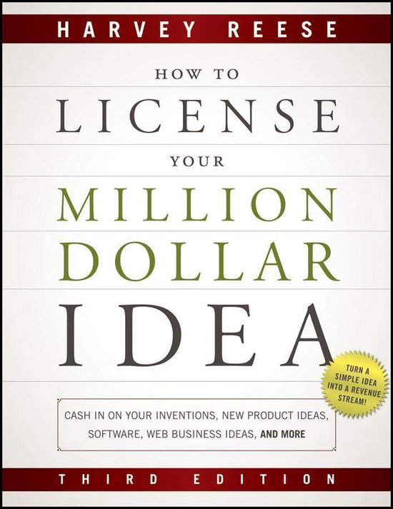 How to License Your Million Dollar Idea - cover