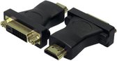 LogiLink AH0002 DVI / HDMI Adapter [1x DVI-bus 24+1-polig - 1x HDMI-stekker] Zwart