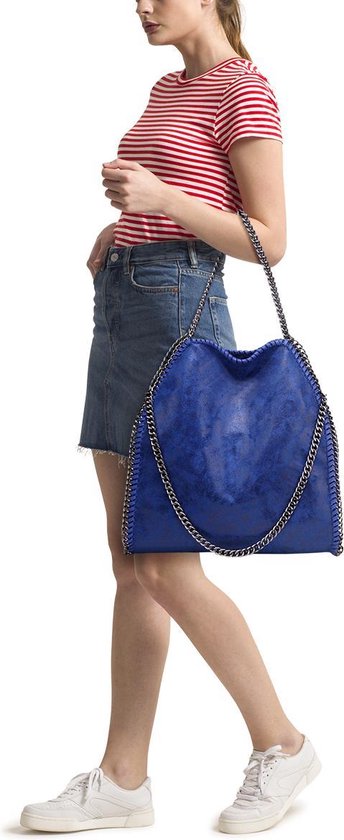 Miss Lulu Schoudertas met Ketting Handtas Laptoptas Hobo tas