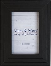 Mars & More - Woonaccessoires - Fotolijsten - Fotolijst set van 3 Zwart
