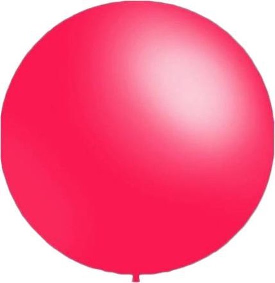 100 stuks - Decoratieballonnen fuchsia 28 cm pastel professionele kwaliteit