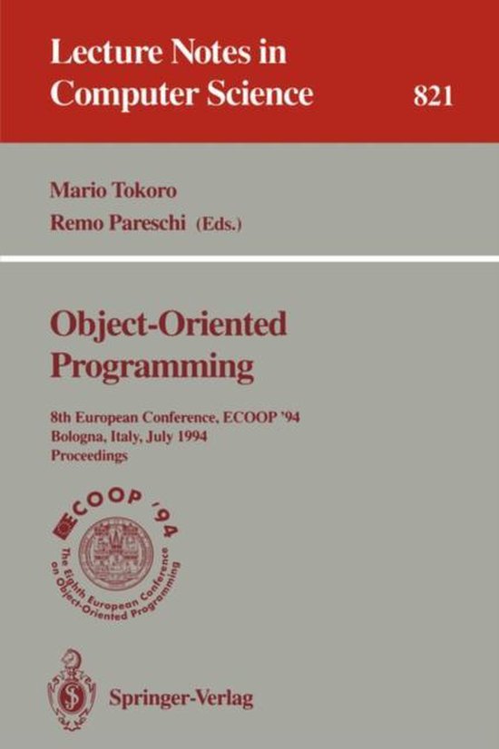 ECOOP '94 - Object-Oriented Programming | 9783540582021 | Boeken | bol.com
