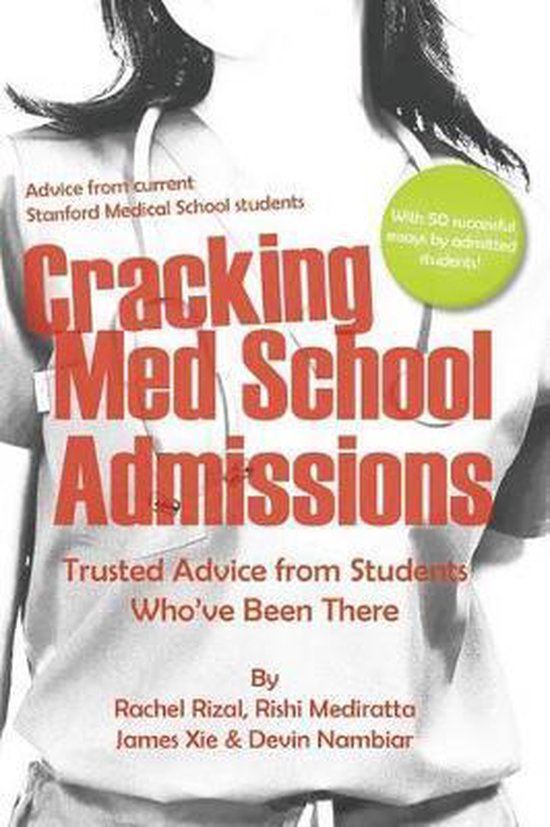 Cracking Med School Admissions - cover