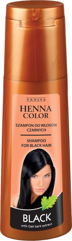 Venita HENNA COLOR Kleurbeschermende Natuurlijke Voedende Shampoo voor  Donker &... | bol.com
