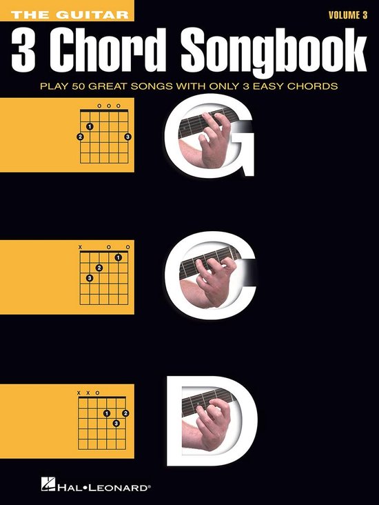 The Guitar Three-Chord Songbook - Volume 3 G-C-D - cover
