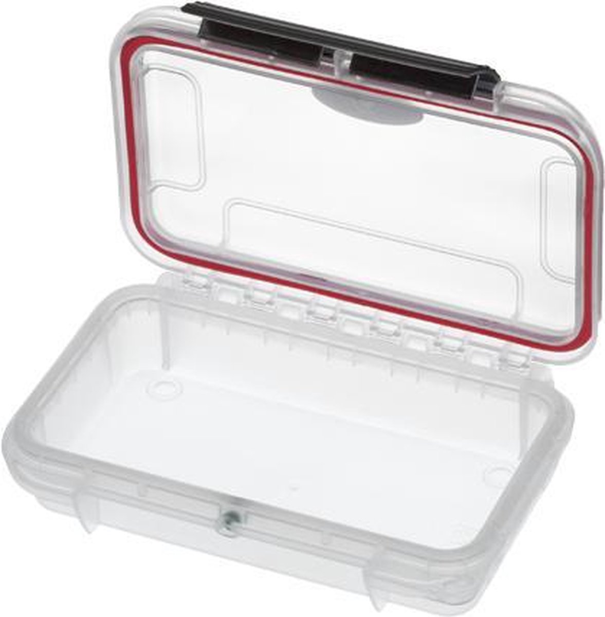 TechnoPack Grip 002T, transparant leeg binnenafmetingen 230 x 175 x 53 mm