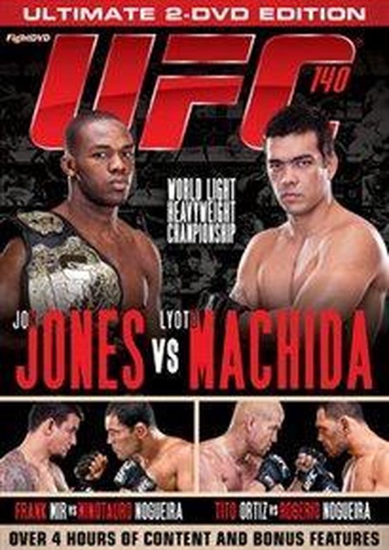 Cover van de film 'UFC 140 - Jones vs. Machida'