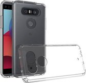 Transparant TPU Siliconen Backcover Hoesje voor LG Q8