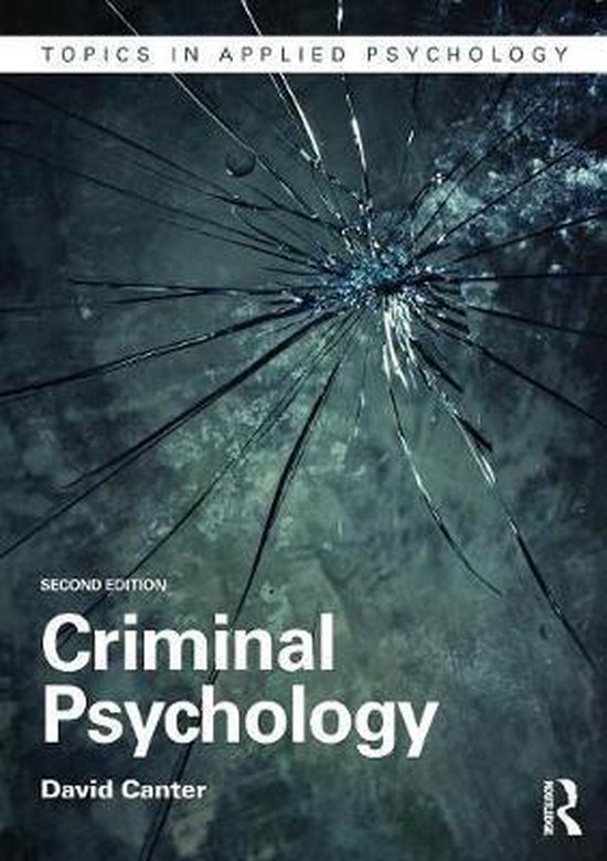 Boek cover Criminal Psychology van David Canter (Paperback)