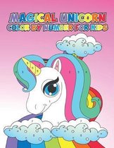 Magical Unicorn Color by Number for Kids