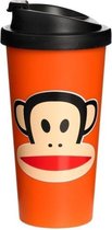 Paul Frank Drinkbeker - To Go - Incl Deksel - 500 ml - Oranje