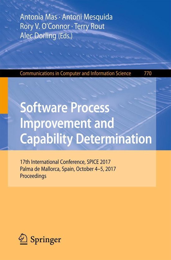 Springer Nature Proceedings Computer Science - Software Proc ... - cover