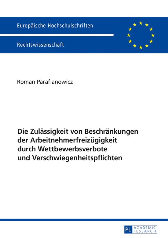 Europaeische Hochschulschriften Recht 5888 - Die Zulaessigke ... - cover