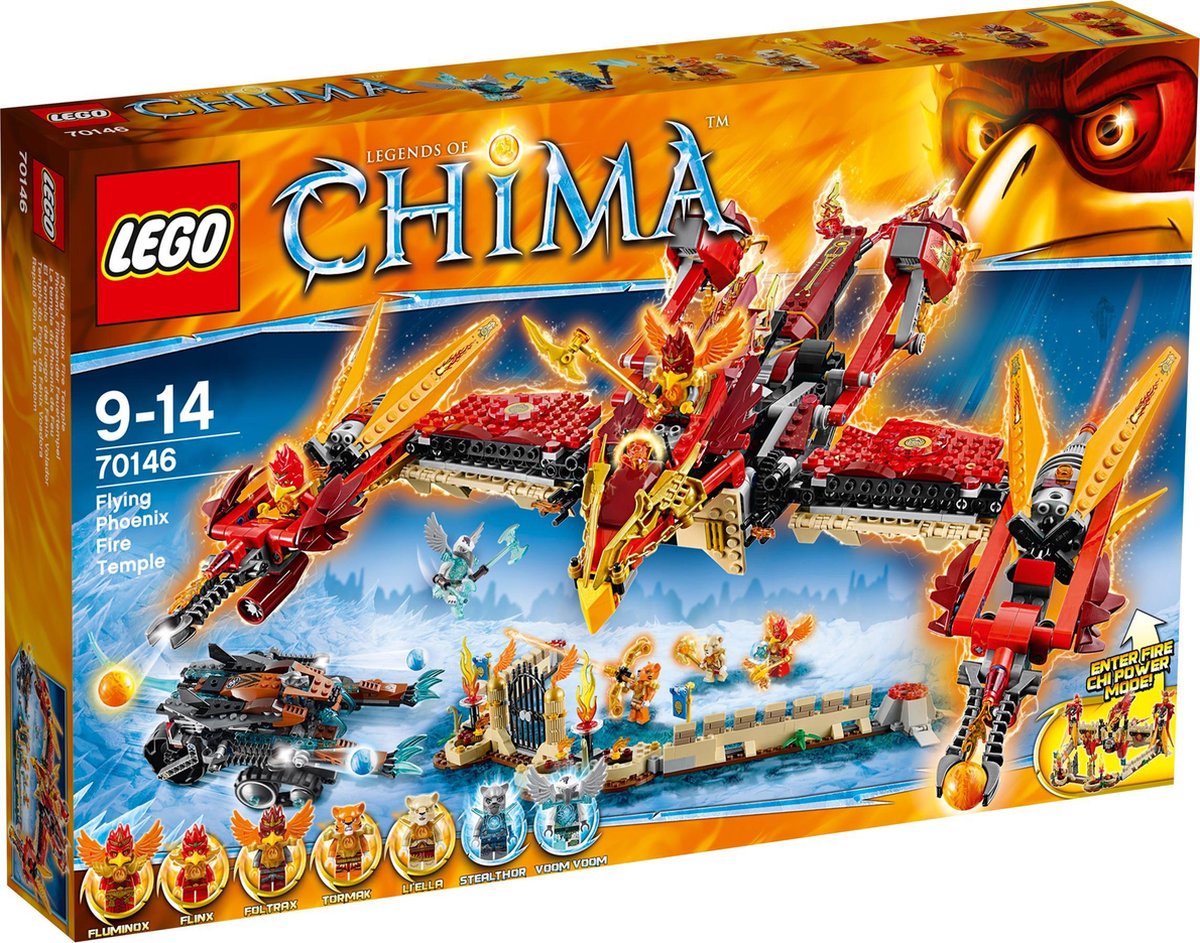 LEGO Chima Phoenix Vuurtempel - 70146 | bol.com