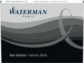 20x Waterman inktpatronen Standard zwart, pak a 8 stuks