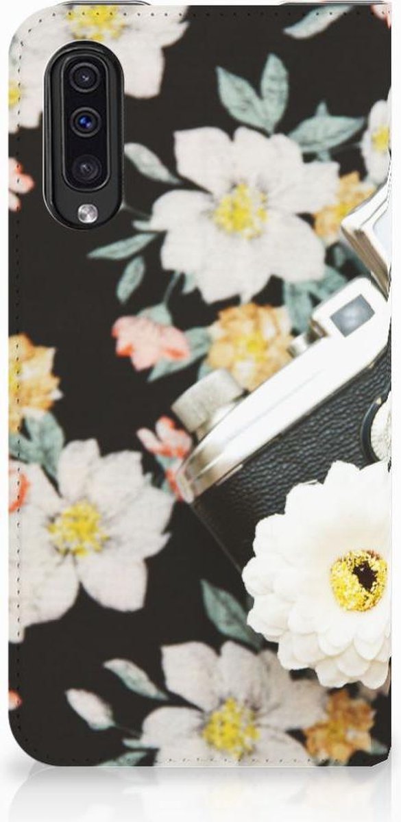 Samsung Galaxy A50 Stand Case Vintage Camera