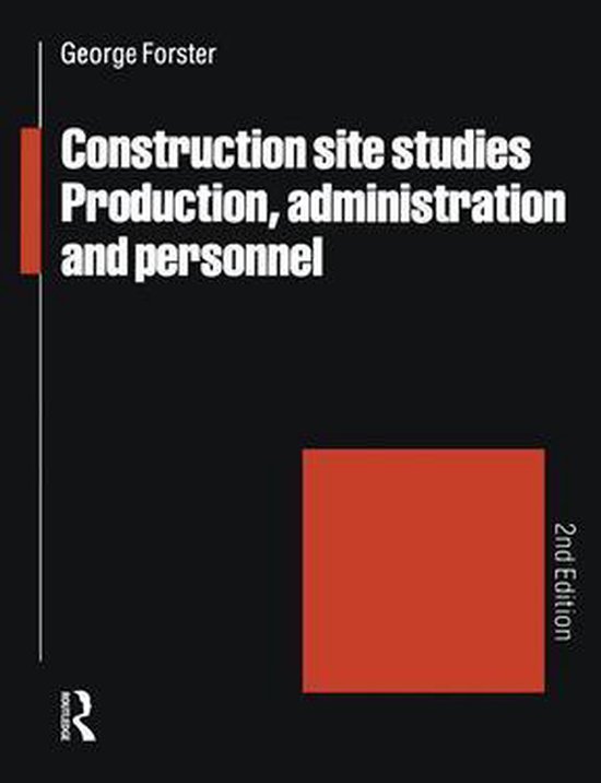 Construction Site Studies - cover