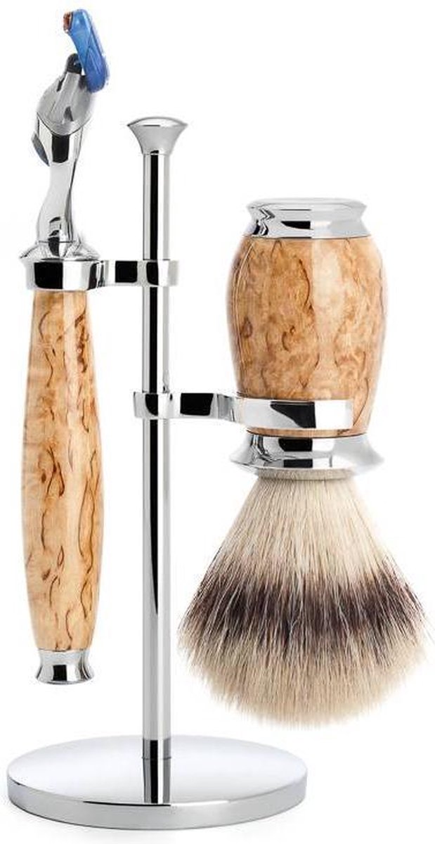 MÜHLE -Fusion Silvertip Fibre (Syntetisch) Purist Masterbirke