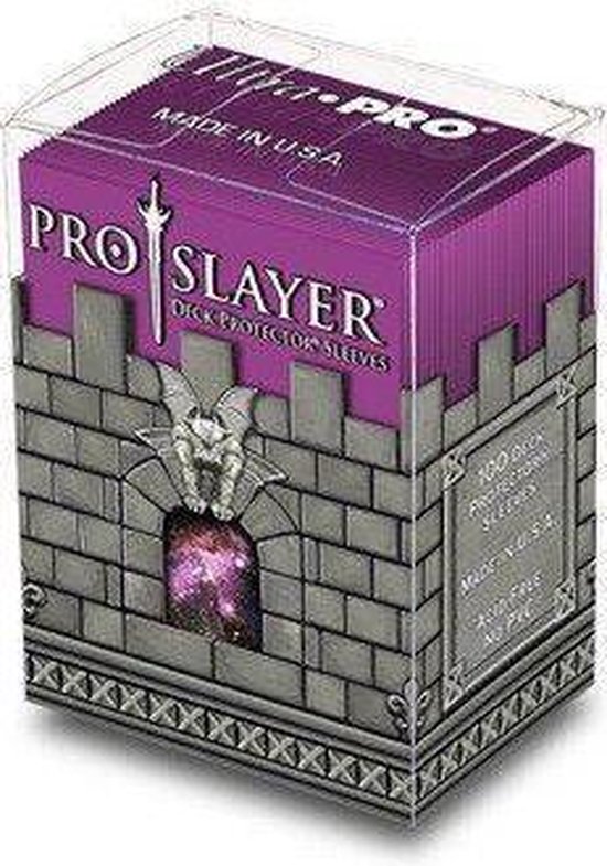 Afbeelding van het spel Pro-Slayer Sleeves Hot Pink box (66x91 mm)