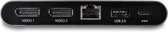 StarTech.com Adaptateur multiport USB-C 5 en 1 Dual moniteur 2 x 4K DisplayPort 100 W PD 3.0