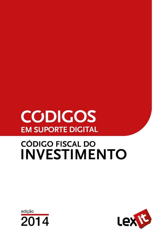 Código Fiscal do Investimento 2014 - cover