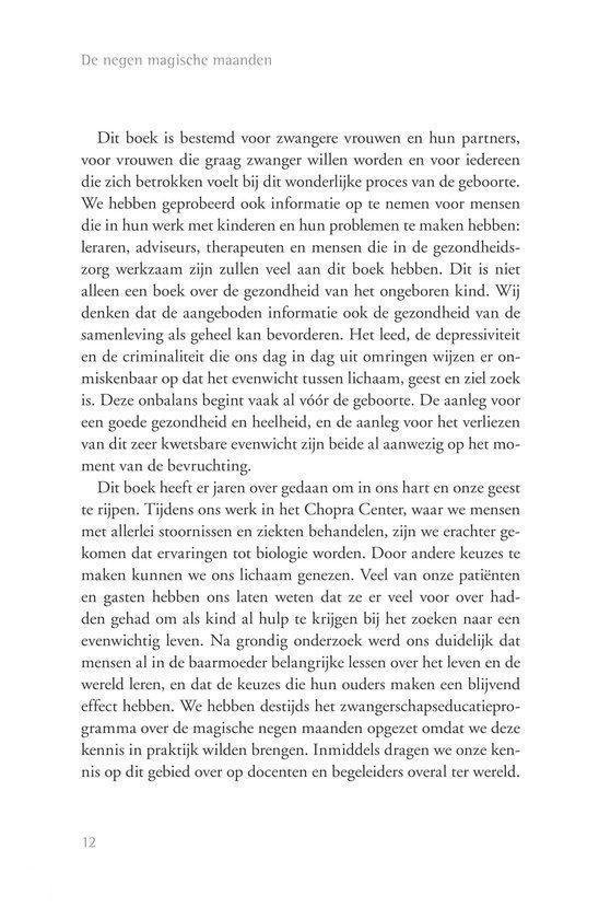 De negen magische maanden
