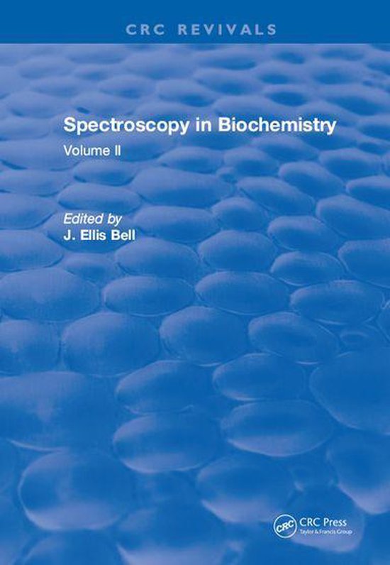 Spectroscopy in Biochemistry - cover