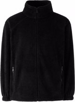 Zwart fleece vest voor jongens 104 (3-4 jaar)