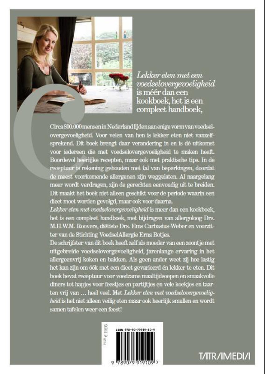 Lekker eten - back cover