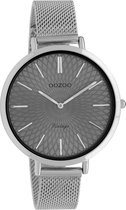 OOZOO Vintage Zilverkleurig/Rosegoudkleurig horloge  (40 mm) - Zilverkleurig