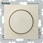Berker inbouw dimmer 230V gloei & halogeen lampen creme 60-400W (Te combineren met Berker B.1-B.3-B.7 serie)