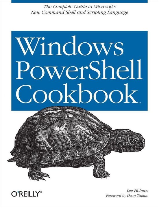 Windows Powershell Cookbook - cover