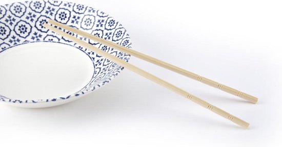 RX Goods® 24 Stuks Japanse Eetstokjes & Chopsticks voor Sushi en Maki – Bamboe Stokjes - Lichtbruin