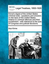 Kinne's Digest of the United States Criminal Code