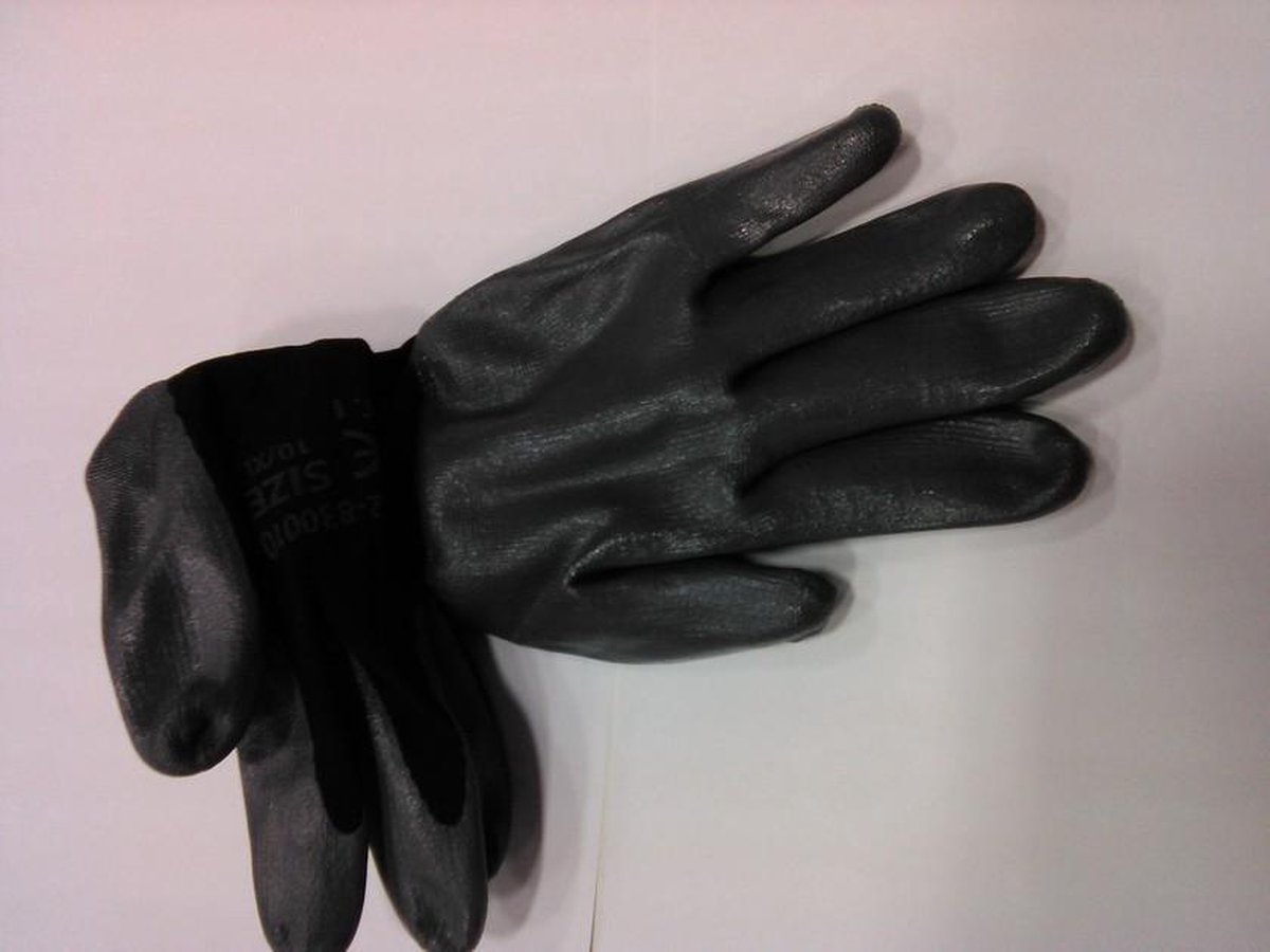 HYFLEX Nitril Werkhandschoen M 9'- L Super lichte Nitril coating