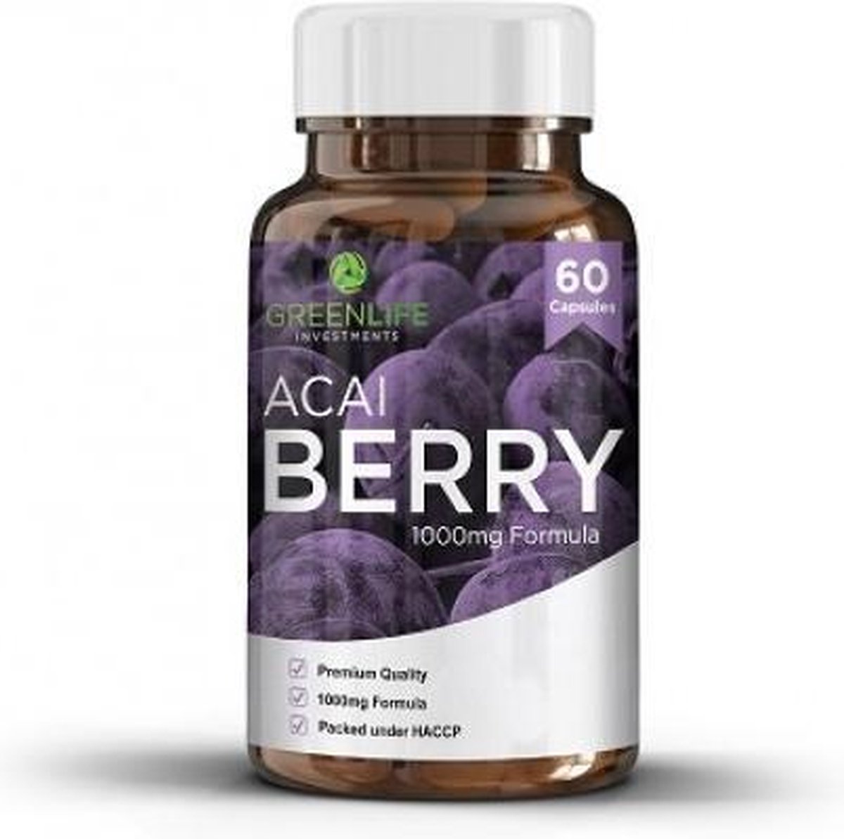 Acai Bessen - 60 capsules - Rijk aan Antioxidanten, Vitaminen & Mineralen -  Al jaren... | bol.com