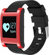 SmartWatch-Trends S68 - Smartwatch - Zwart/Rood