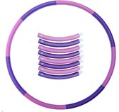 Weight hoop New Style - Cerceau fitness - 1,8 kg - Ø 100 cm - Violet / Rose