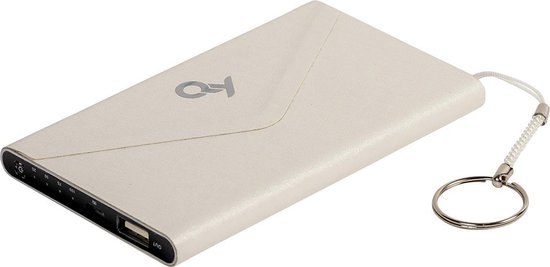 QY Clutch Powerbank - 4.000 mAh – wit