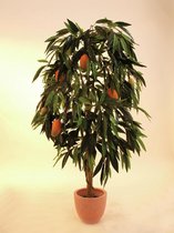 Europalms kunstplant - Mangoboom met fruit - 165cm - Kunstboom